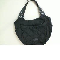 Black fabric bag