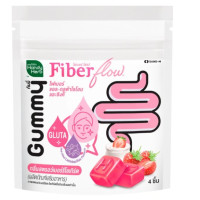 HANDY HERB Fiber Flow Gummy Strawberry Yogurt Flavor 4 pcs.