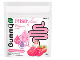 HANDY HERB Fiber Flow Gummy Strawberry Yogurt Flavor 4 pcs.