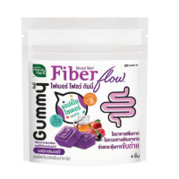 Set of 2 Handy Herb Fiber Flow Gummy Mixed Berry 