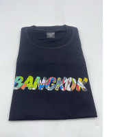Black t-shirt BANGKOK printed
