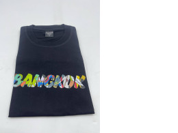 Black t-shirt BANGKOK printed