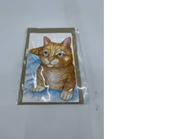 SOUVENIR cat postcard SOUVENIR cat postcard