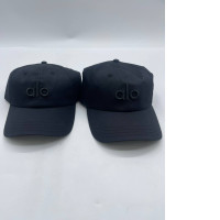 Set of 2 black ALO cap
