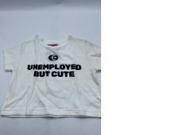 Children's white t-shirt with print