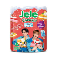 Jele Chewy Jelly mixed with Konjac, Strawberry & Yuzu Cheesecake Flavor 