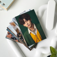 Fridge magnet with screen print, Chinese star postcard 