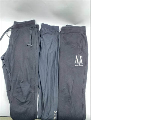 Set of 3 Men's black long sweatpants Set of 3 Men's black long sweatpants