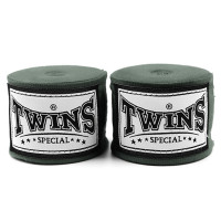 Twins CH5 Olive 5m Muay Thai Hand Wraps