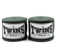 Twins CH5 Olive 5m Muay Thai Hand Wraps