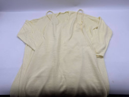 Set of 2 Women's long one-shoulder dress with long coat, cream color Set of 2 Women's long one-shoulder dress with long coat, cream color