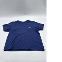 Women's blue round neck shirt