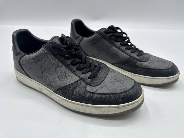 Louis Vuitton Reverse Monogram Eclipse Canvas Rivoli Sneakers Louis Vuitton Reverse Monogram Eclipse Canvas Rivoli Sneakers