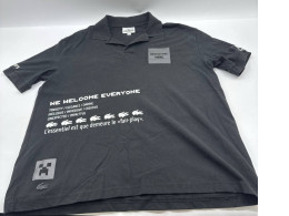 Men's black polo shirt 