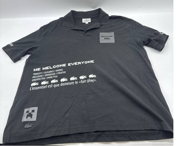 Men's black polo shirt Men's black polo shirt