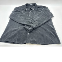 Men's black long-sleeved shirt