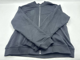 Dark grey zip-up sweatshirt 