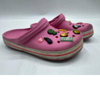 Crocs Classic Clog Pink White Womens 