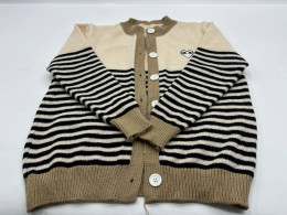 Women's cream-green winter coat