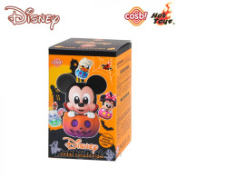 Set of 2  Cosbi Bobble-Head Collection CBX224 - Disney Mickey & Friends Halloween Series  
