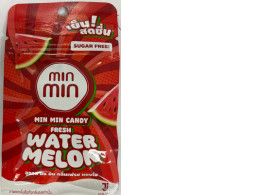 Set of 2 Min Min Candy, Fresh Watermelon Flavor 