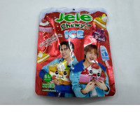 Jelly Chewy Jelly mixed with Konjac Ice, Strawberry & Yuzu Cheesecake Flavor 