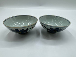Set of 2 Glass, bowl, cup 
