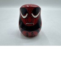 Japanese Daruma Kokeshi Wooden Doll Buddhist Lucky 