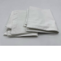 Set of 2 white tablecloth 