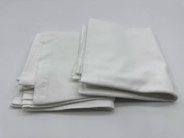 Set of 2 white tablecloth 