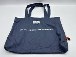 Blue cloth bag