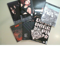 Set of magazines pop idols Asian music, 5 magazines + 2 CDs + wall calendar