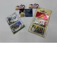 Set of 5 Vietnamese souvenir fridge magnets 
