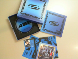 Gift set The World. Book + stickers + cd disk