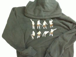 Black hoodie with a pattern