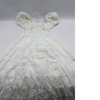 Women's white long dress