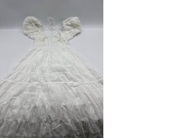 Women's white long dress