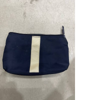 Blue cosmetic bag