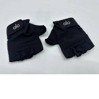 Black workout gloves
