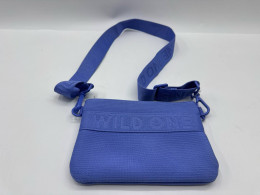 Blue shoulder bag 