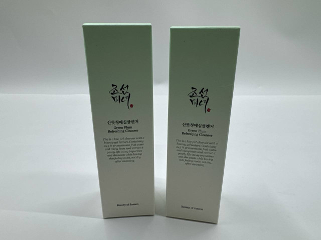 Set of 2 Beauty of Joseon Green Plum Refreshing Cleanser 100 Ml. Set of 2 Beauty of Joseon Green Plum Refreshing Cleanser 100 Ml.