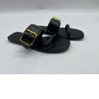 Women's black sandals 