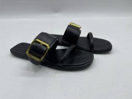 Women's black sandals 