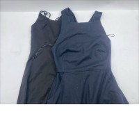 Set of 2 Women's one-shoulder long dress 