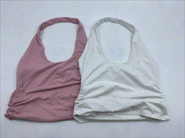 Set of 2 Women's halter neck crop top 