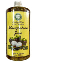Set of 3 100% Mangosteen Juice Nina Thai Herbs Mangosteen Juice Natural, 500 ml.