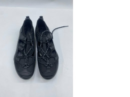 Black hiking sneakers