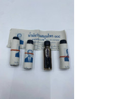 Set of 4 108 herbal oils from Master Chan for treating scalds