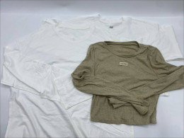 Set of 3 Long-sleeved round neck shirt 