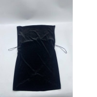 Women's black strapless evening dress Women's black strapless evening dress